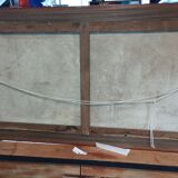 Les Martigues oil painting signed Andrée Couchet