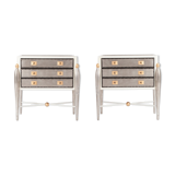 Commodes Hollywood Regency glam 1970