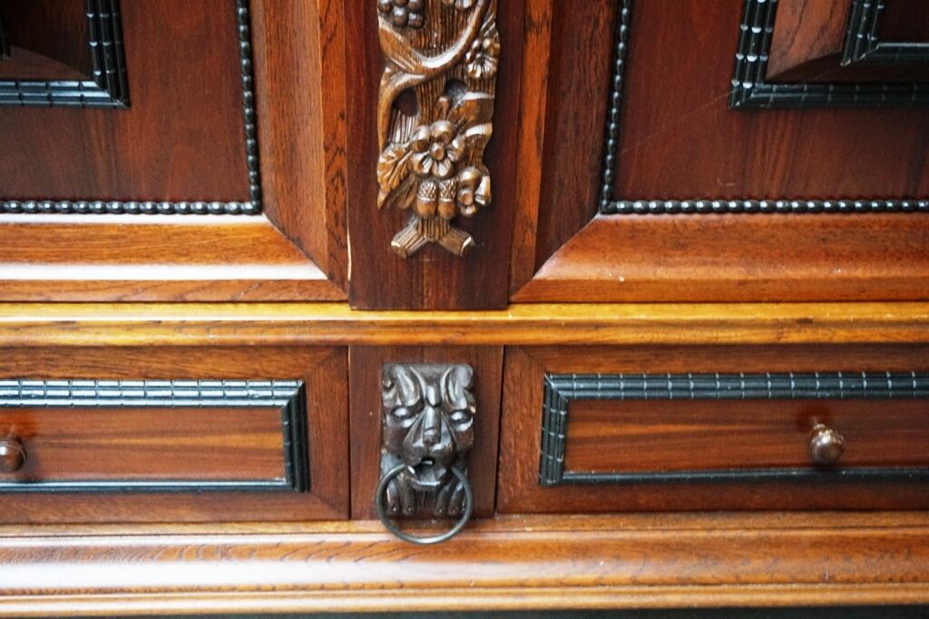 Oak cabinet