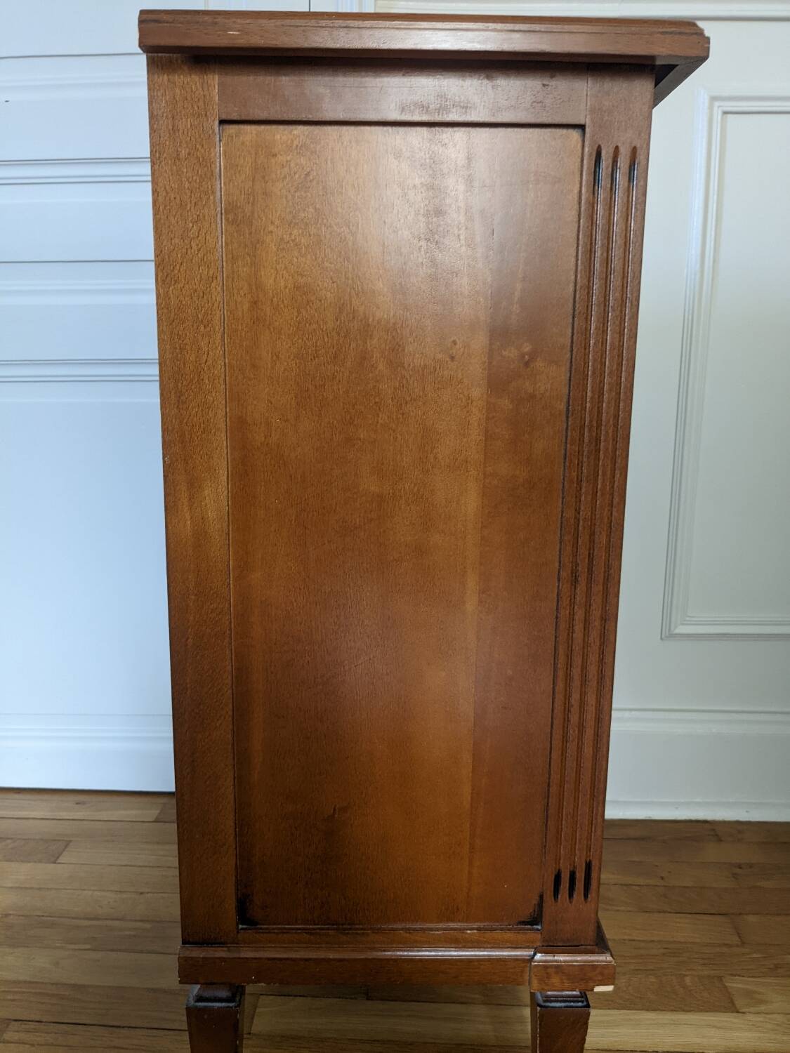 Louis XVI chiffonier and small furniture set