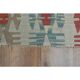1970s Vintage Turkish Handmade Wool Cotton Pink Kilim Rug 97x158