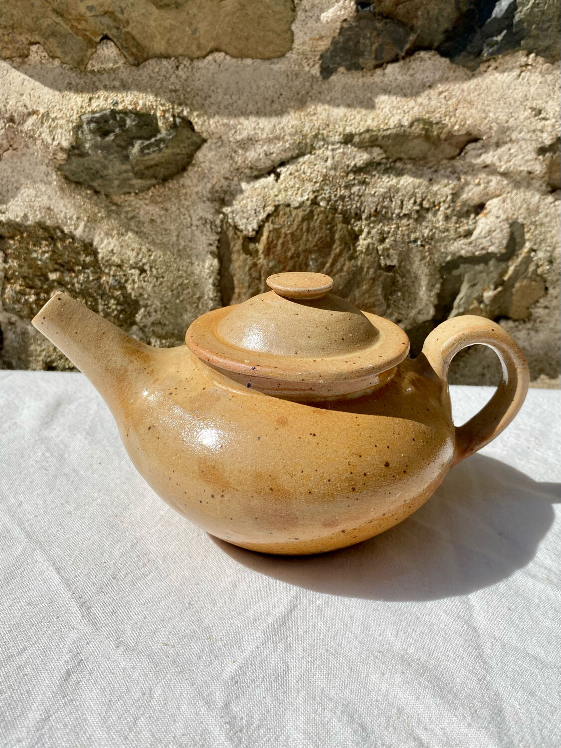 Sandstone teapot