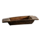 Antique Swedish Large Wabi Sabi Dark Wooden Tray, 1800s