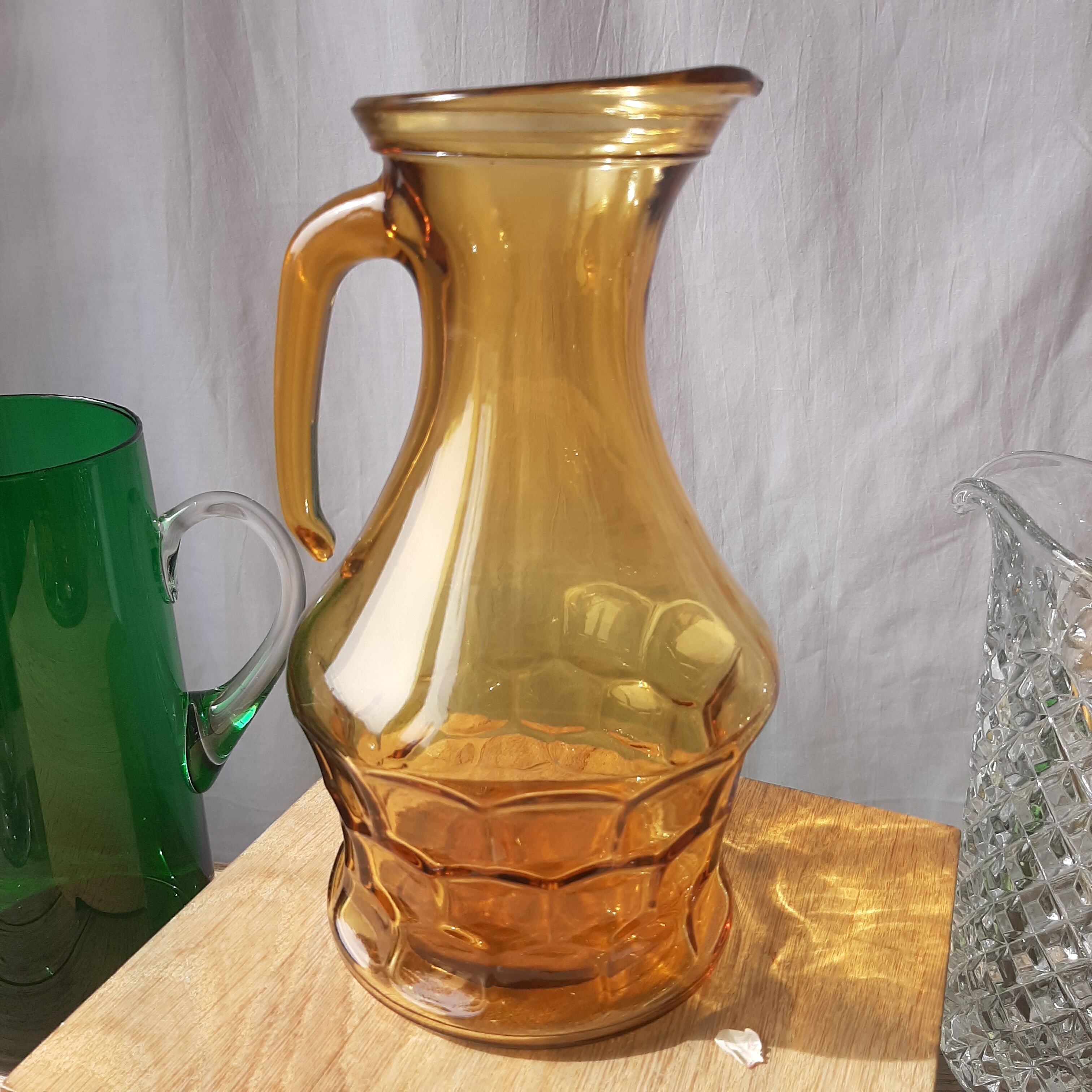 Yellow decanter Made in Italy