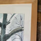 The tree in the city, watercolour on paper, signed Ventil.
