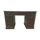 Desk style english mahogany and mahogany flat