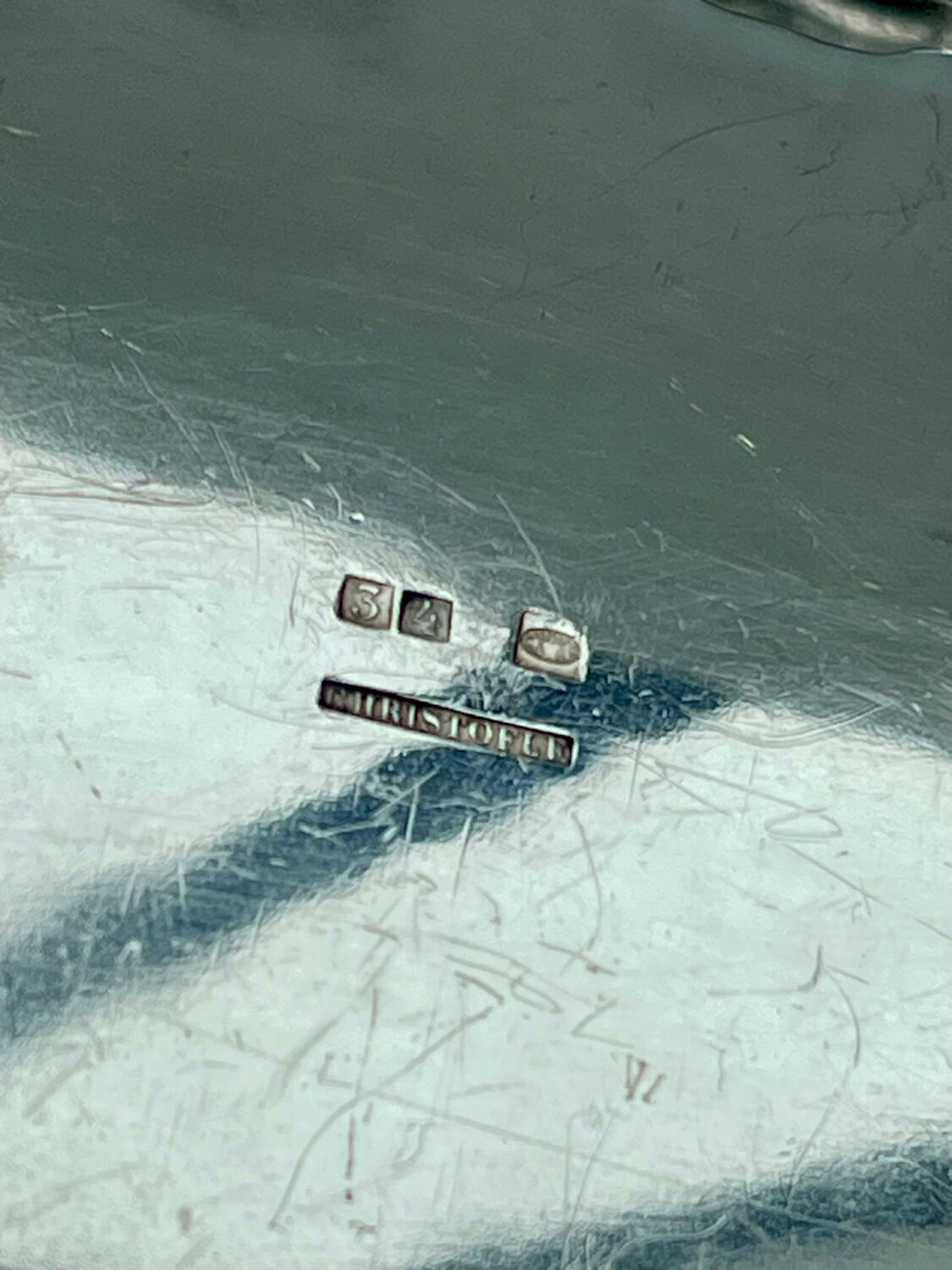 Christofle Silver-Plated Bonbonniere Serving Dish, Louis XV Style, Art Nouveau Period