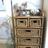 Vintage rattan clother