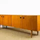 Scandinavian teak sideboard from the 1960s.