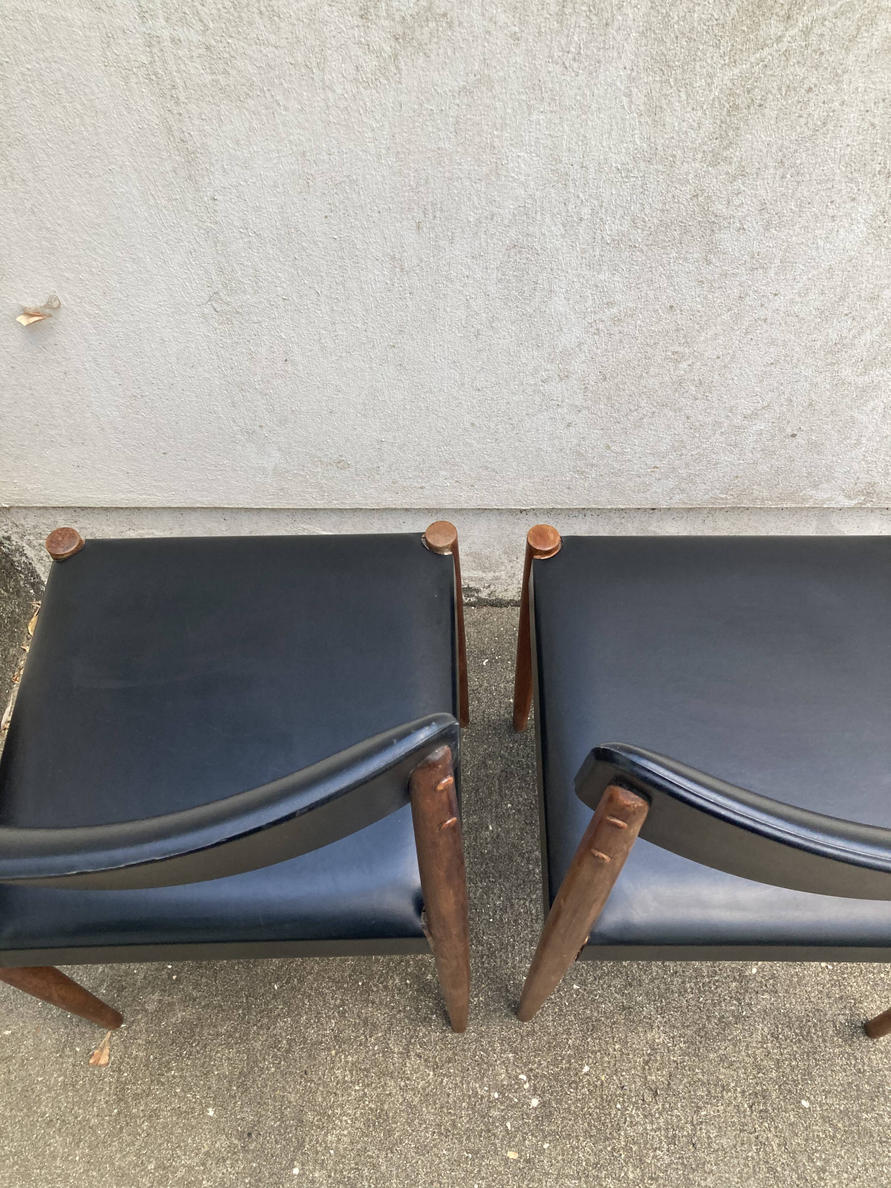 Two Scandinavian chairs