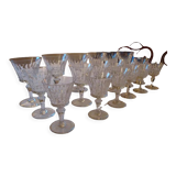 36 verres Baccarat modèle Picadilly
