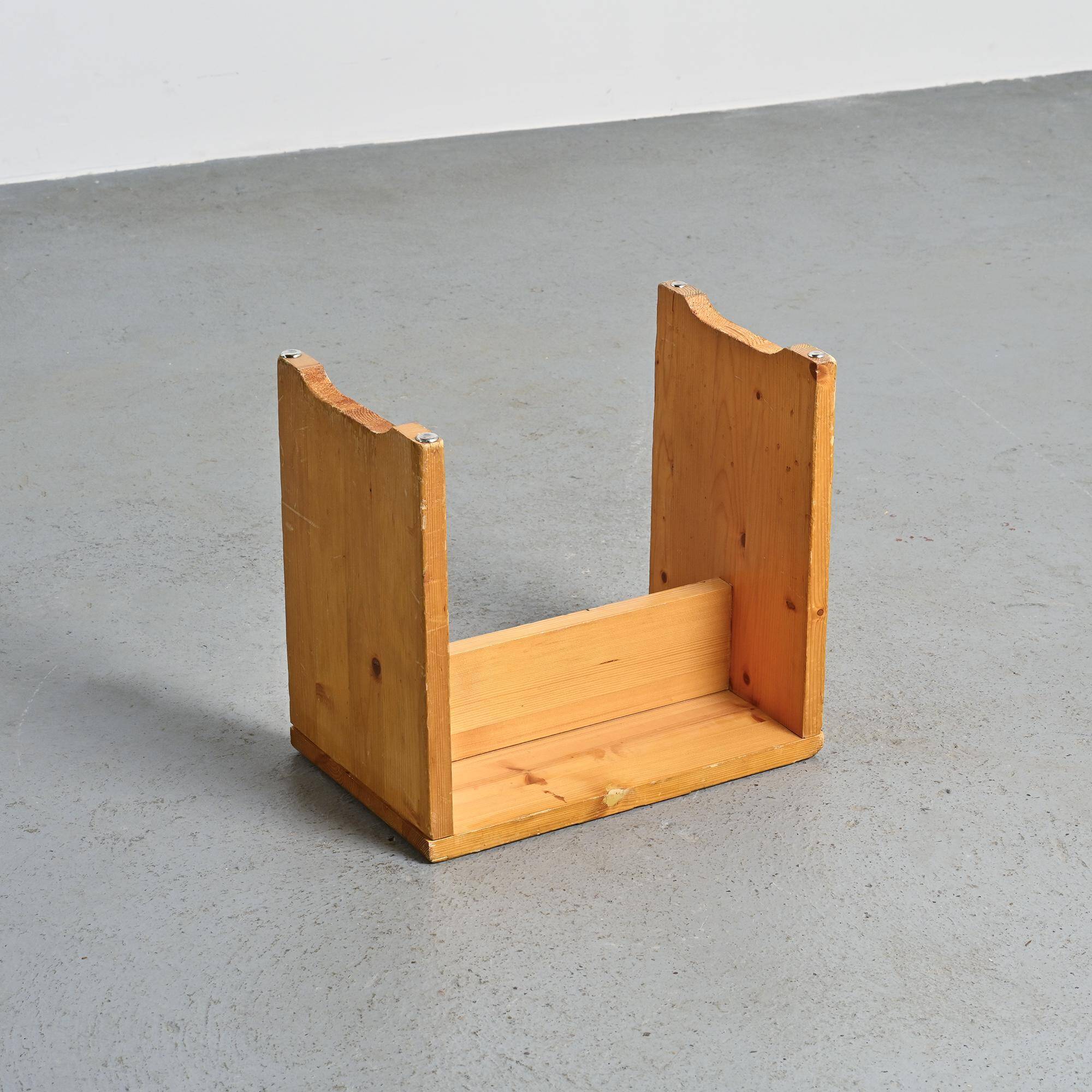 Pine stools from Les Arcs, circa 1975