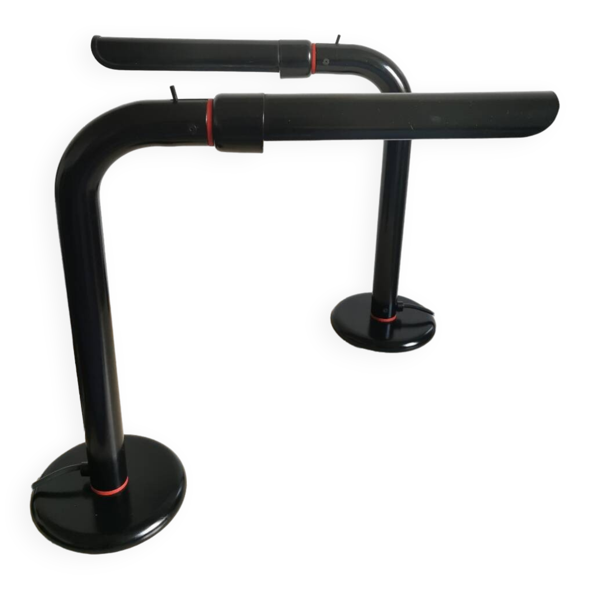 Pair of 80s bedside lamps