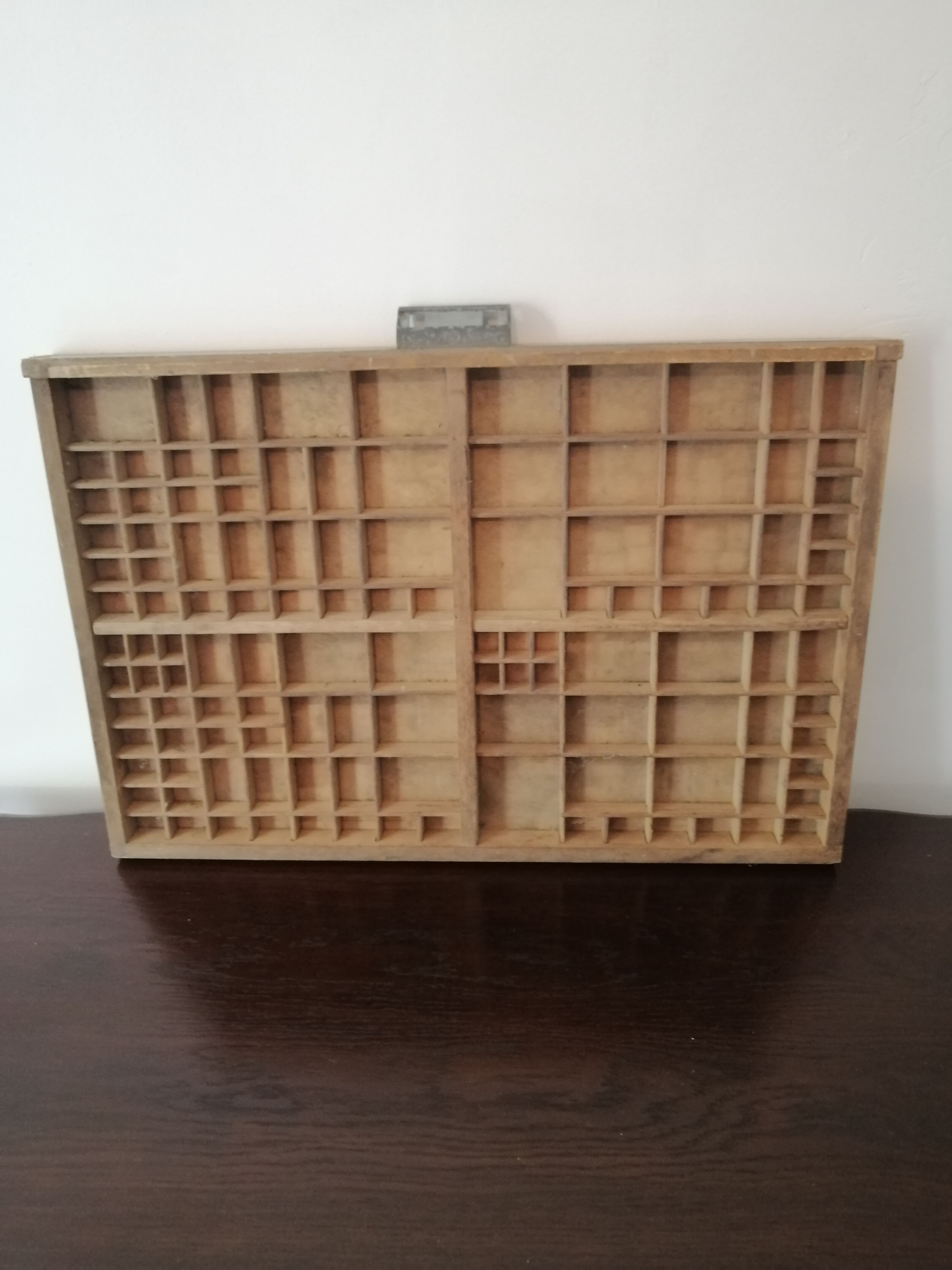 Wooden printer locker