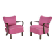Art Deco cocktail armchairs