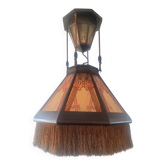 Lustre Art déco de l'École d'Amsterdam