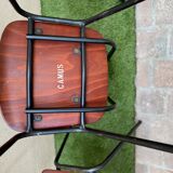 3 dutch style vintage chairs 1950