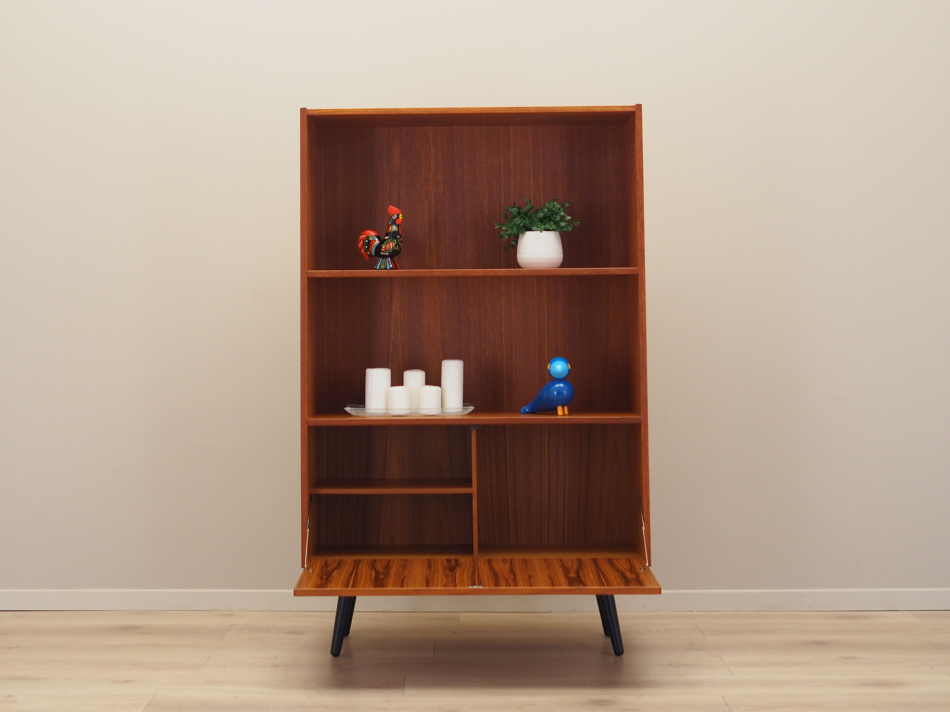 Teak bookcase, Danish design, 1970s, production: Denmark