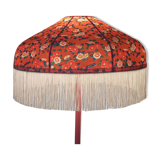 “Minerva” fringed lampshade.