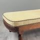 Louis XVI style meridian in carved wood and caning, 19th century.