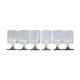 Six glasses of white wine Georg Jensen Rosenthal 60s