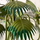 Tropical chandelier in sheet metal 1970.