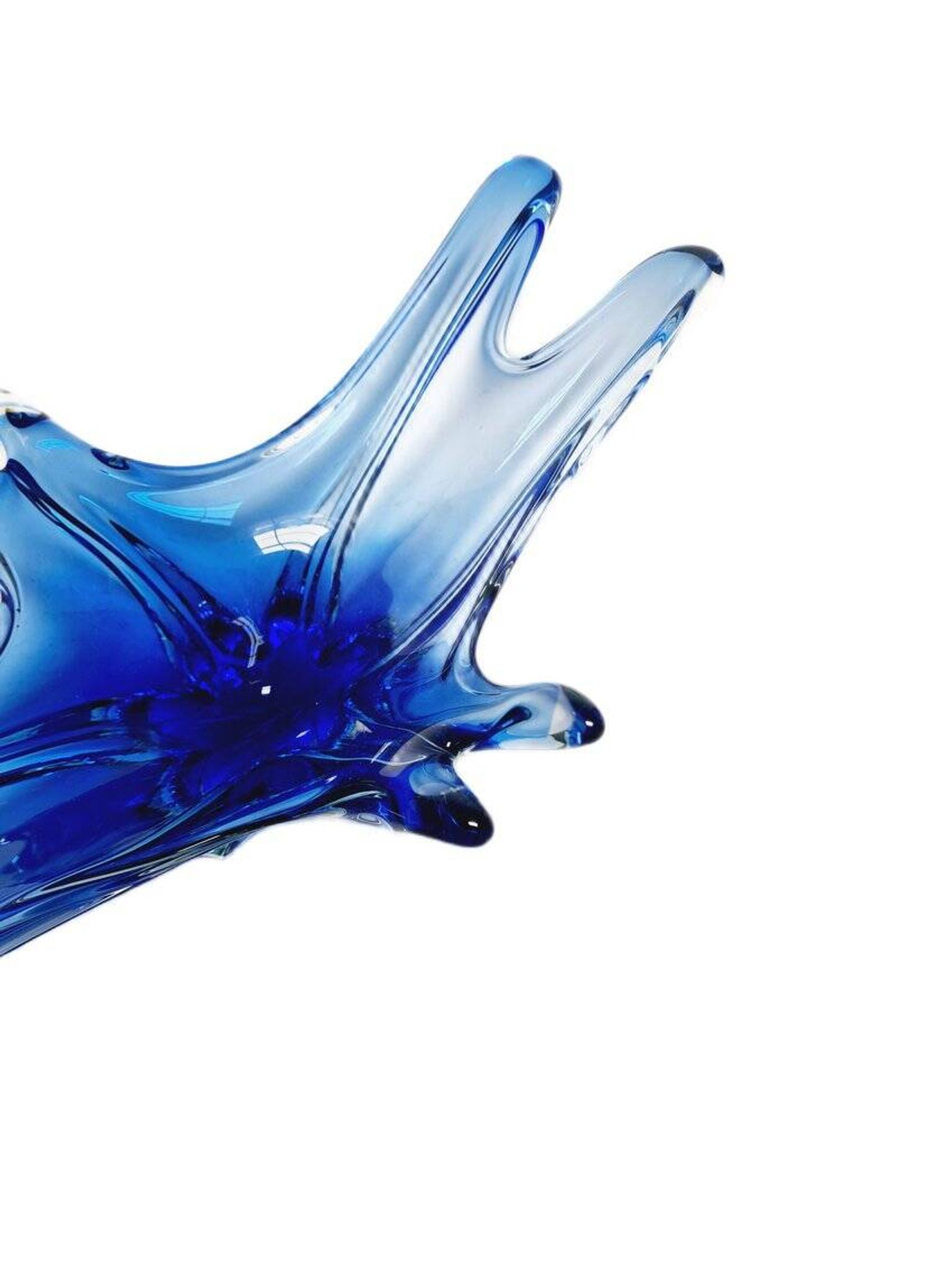 Postmodern Murano glass fruit bowl, Italy, 1950s