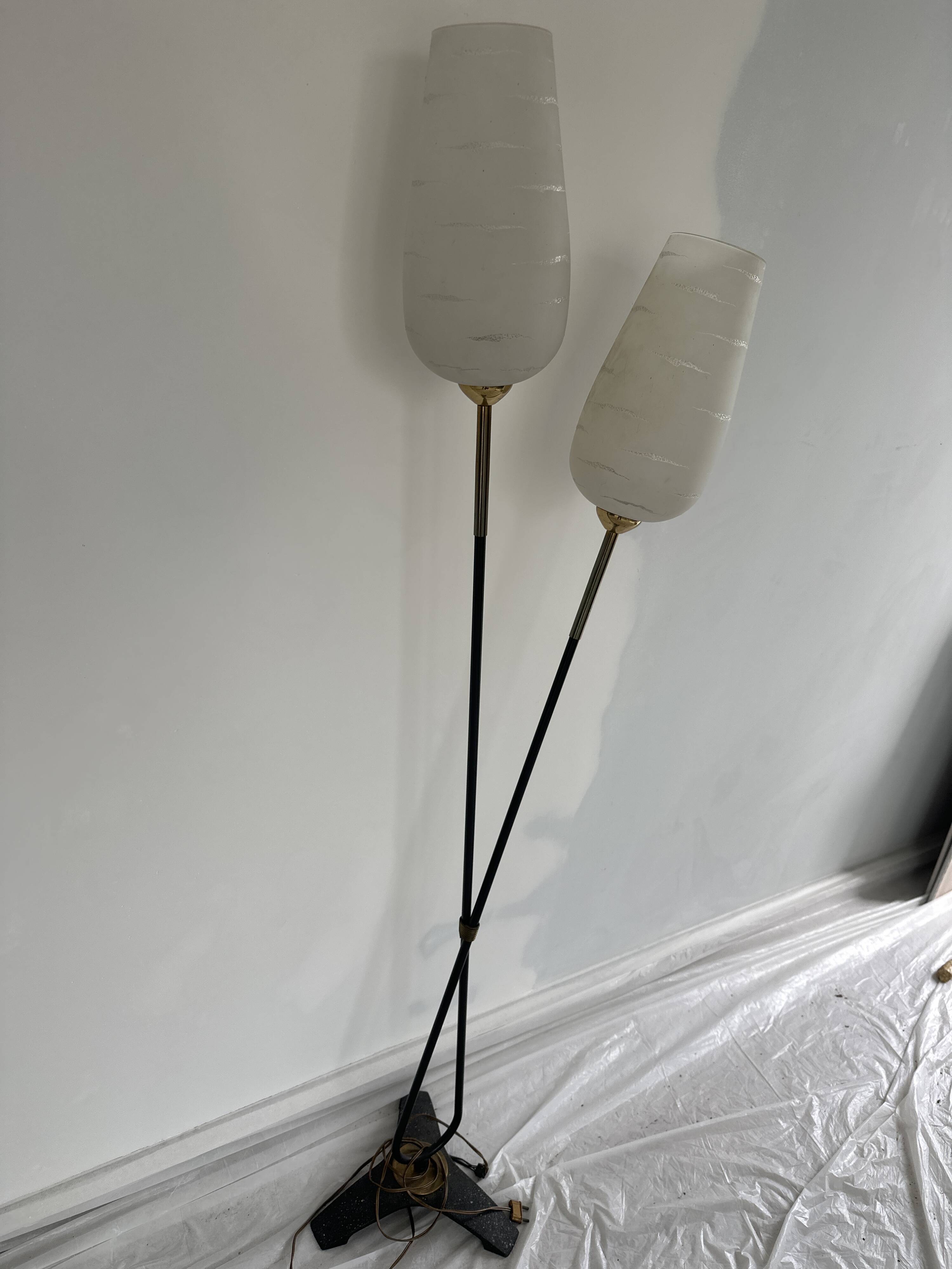 Floor lamp. Art deco.