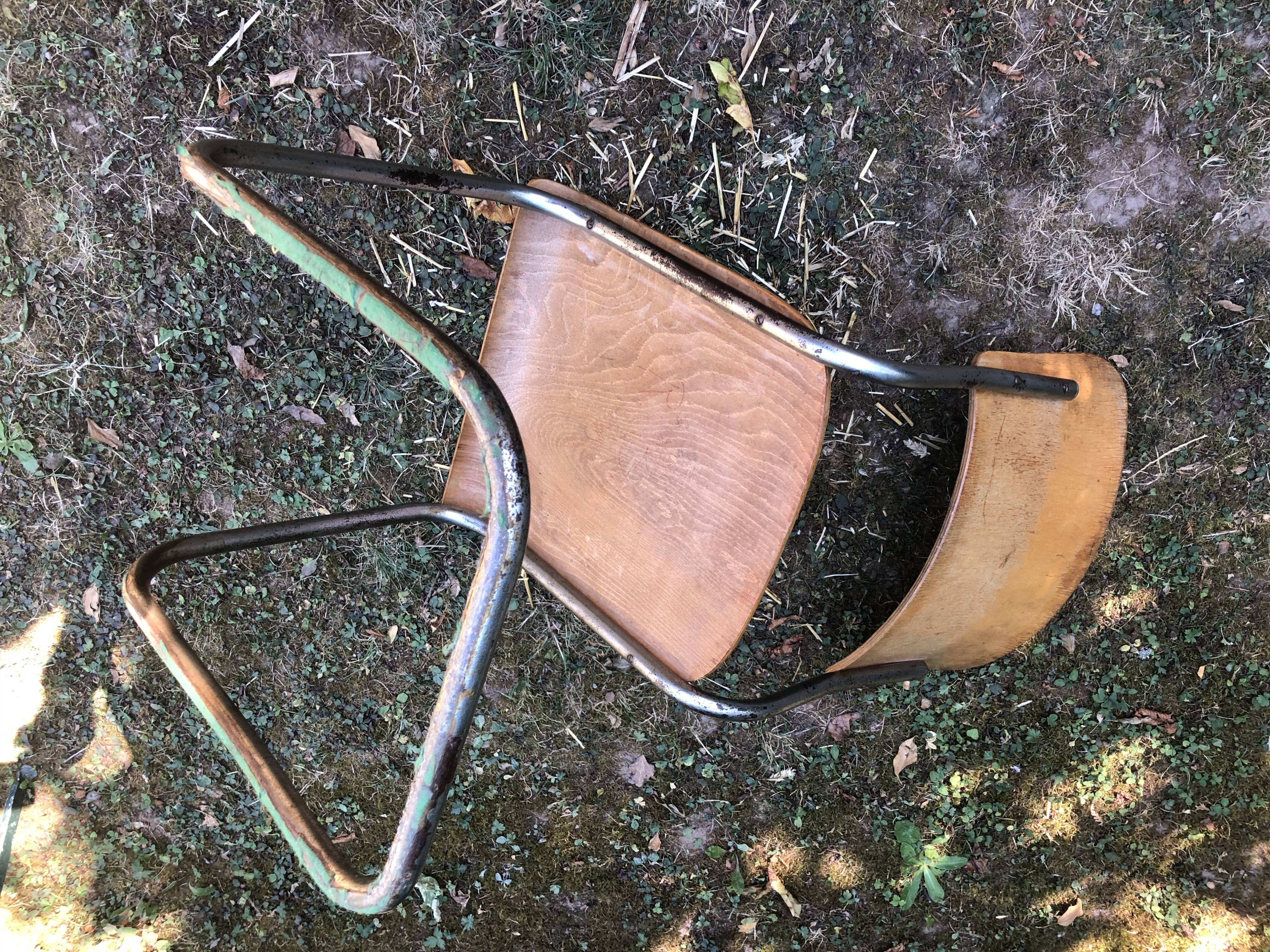 Modernist S43 chair by Mart Stam Bauhaus circa 1930