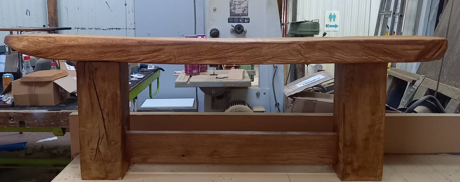 Banc en bois massif
