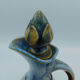 Carafe à liqueur Denbac bleu et chocolat