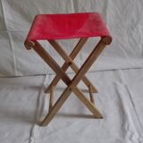 Folding stool of the 40/60 years