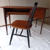 Scandinavian teak office 60s