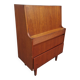 Vintage teak secretary, mid-century