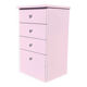 Vintage 1970s formica chest of drawers