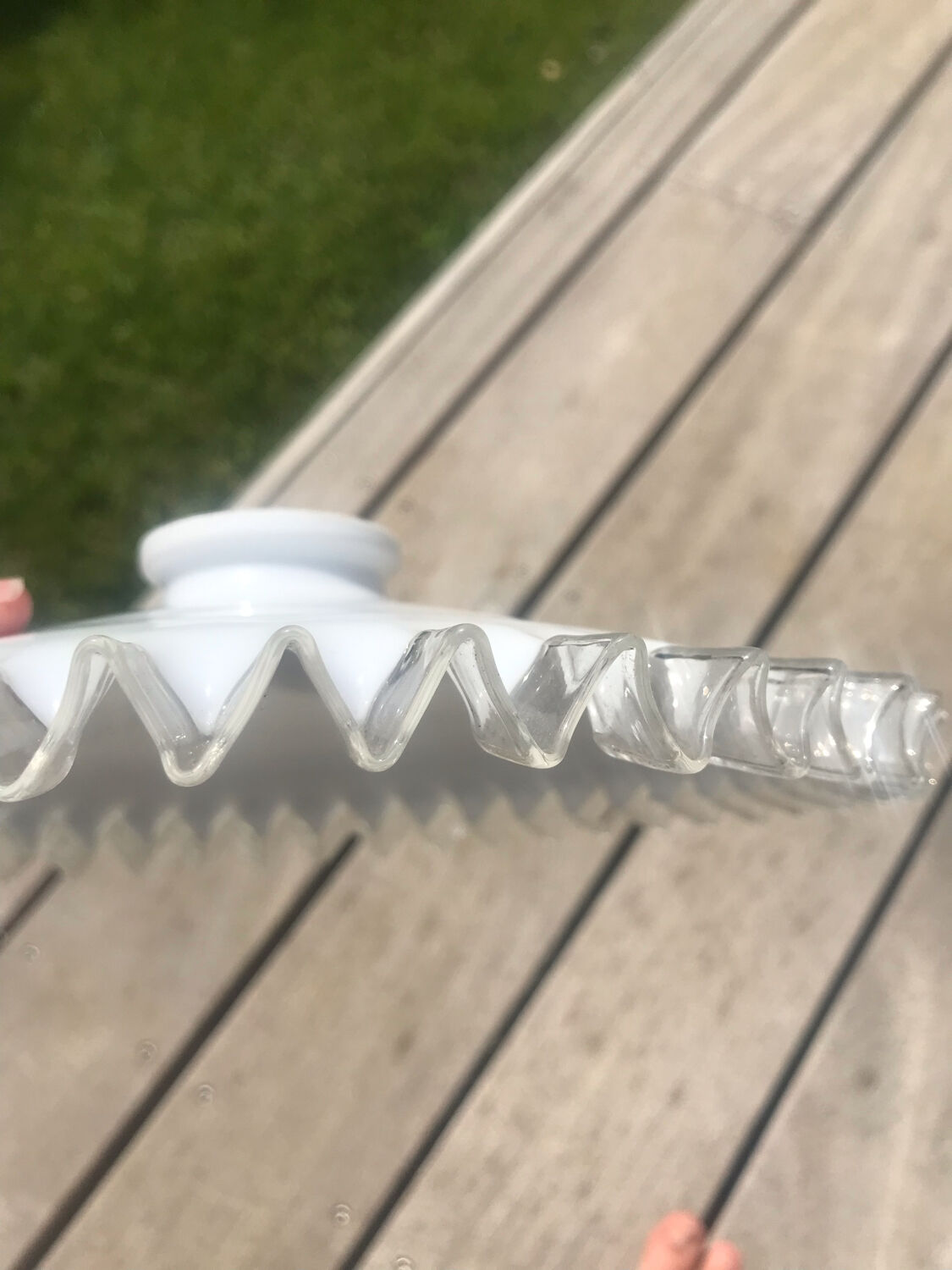 Opaline for pendant lamps