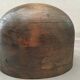 Old head with a wooden marotte hat 1950