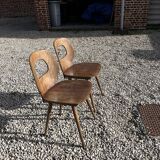 Pair of Baumann Fourmi chairs