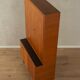 Walnut veneer wardrobe, 1960s