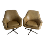 Fauteuils pivotants vintage (Space Age)