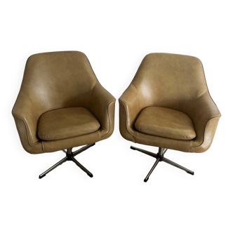 Fauteuils pivotants vintage (Space Age)