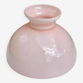 Powder pink opaline lampshade