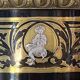 Low Boulle marquetry buffet, curved support furniture, Napoléon III period.