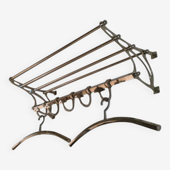 Art-Deco / Art-Nouveau Coat Rack & 2 Hangers