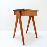 Pair of vintage compass legs bedside tables - circa 1960