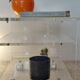 Vintage rolling dessert trolley in plexiglass - Space Age style - 1970s