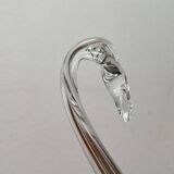 Vintage Glass Swan-Shaped Vase