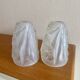 Pair of Art Deco wall sconces signed Hubens