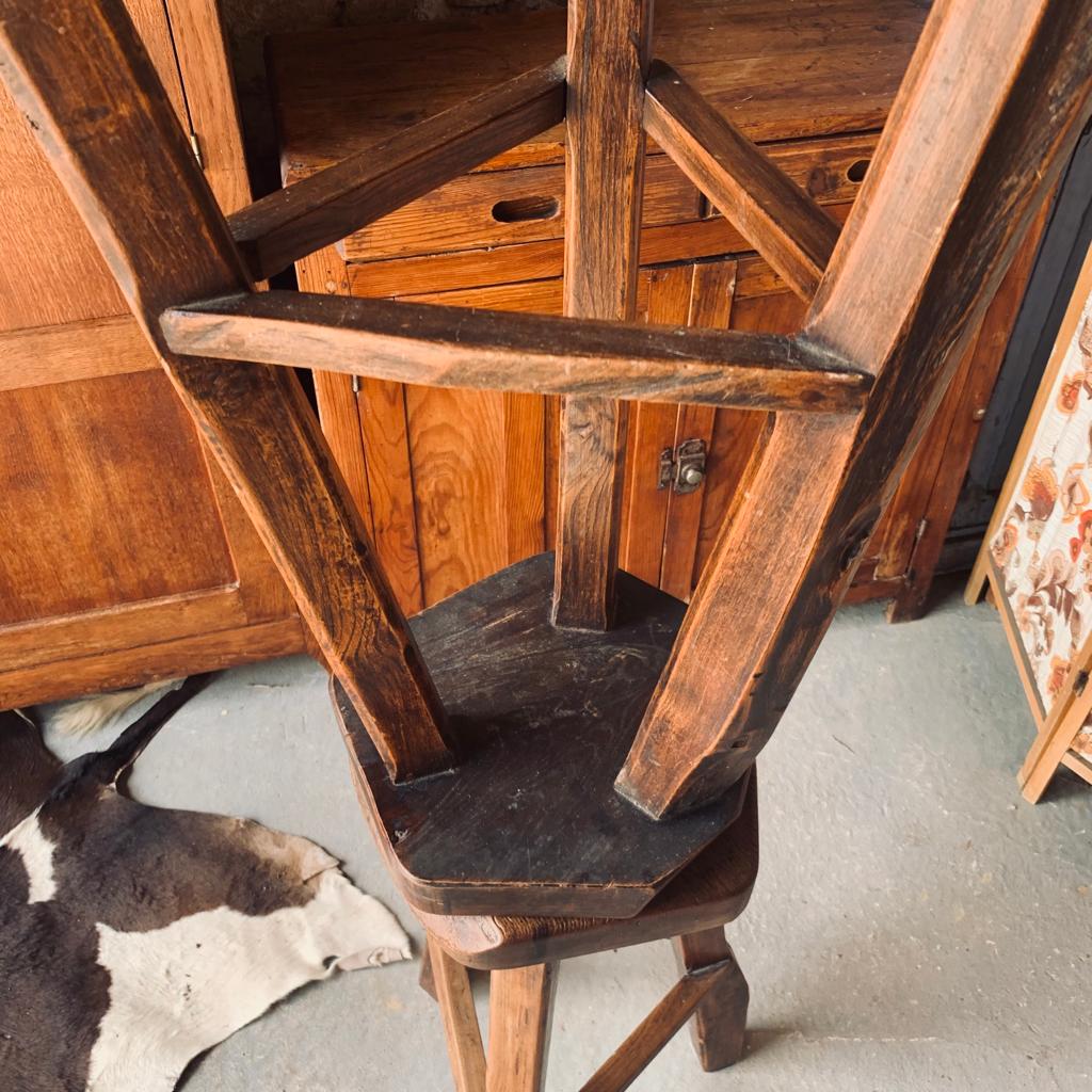 Pair of brutalist stools