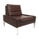 Wilkhahn Series 800 leather chair by Hans Peter Piel
